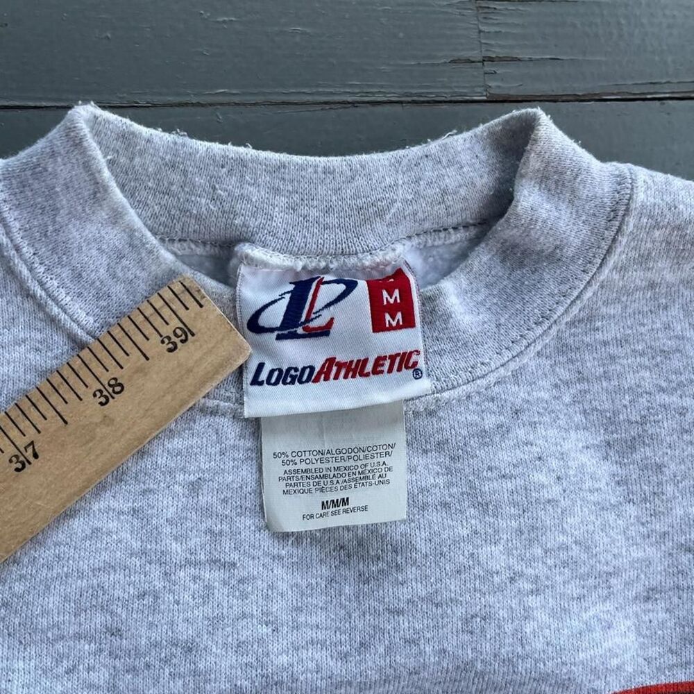 Vintage Logo Athletic Philadelphia Flyers NHL Graphic Crewneck Sweatshirt - Picture 3 of 8